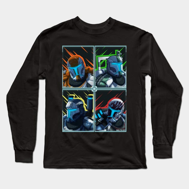 D Squad Long Sleeve T-Shirt by Max58